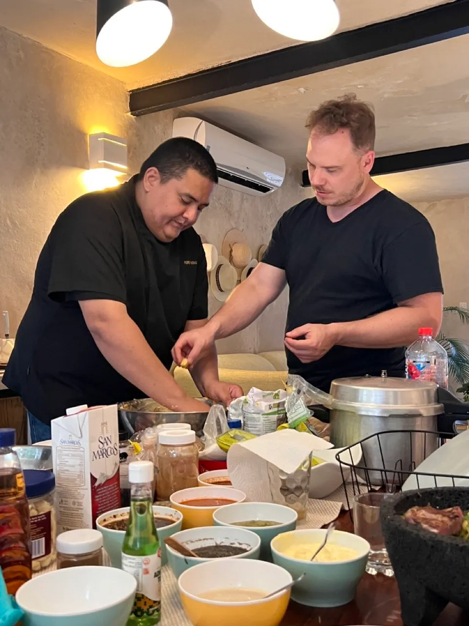 Apprentissage de la cuisine au Mexique